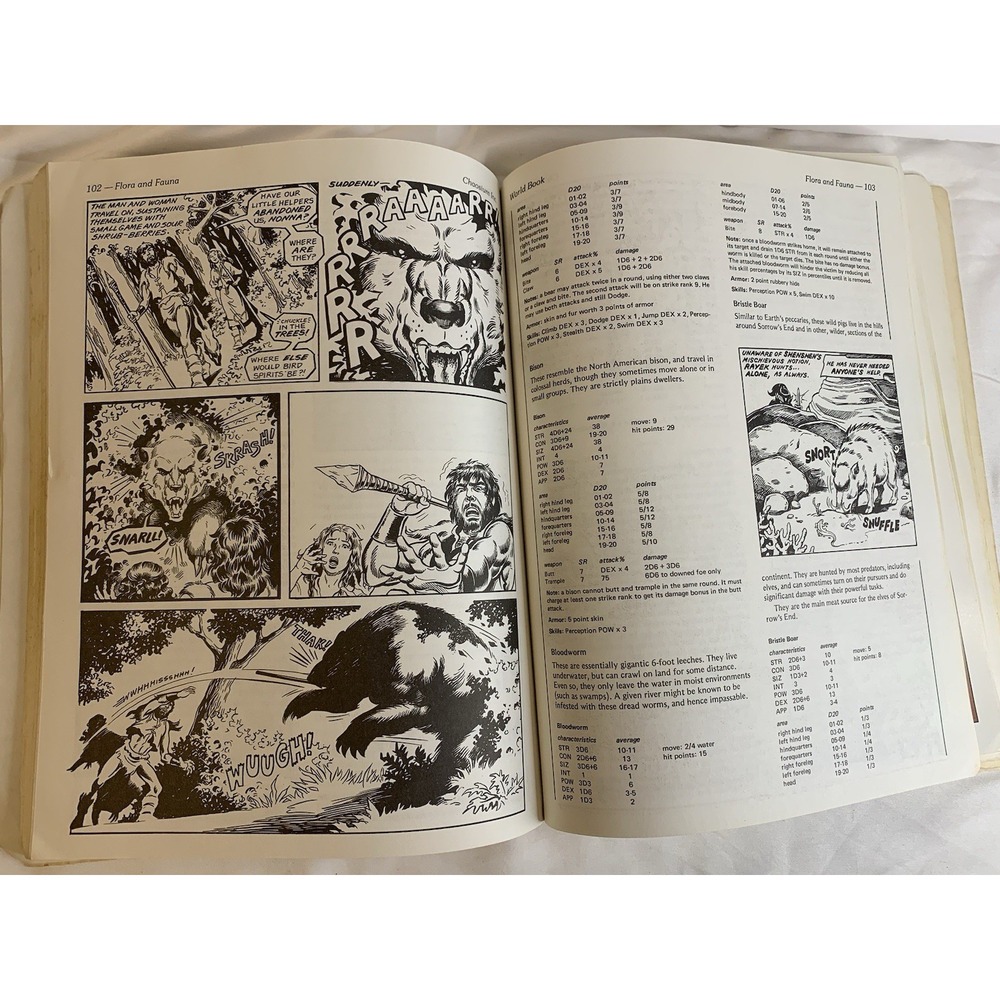 Elfquest The Official Roleplaying Game 2nd Edition 1989, Softcover - Picture 8 of 12